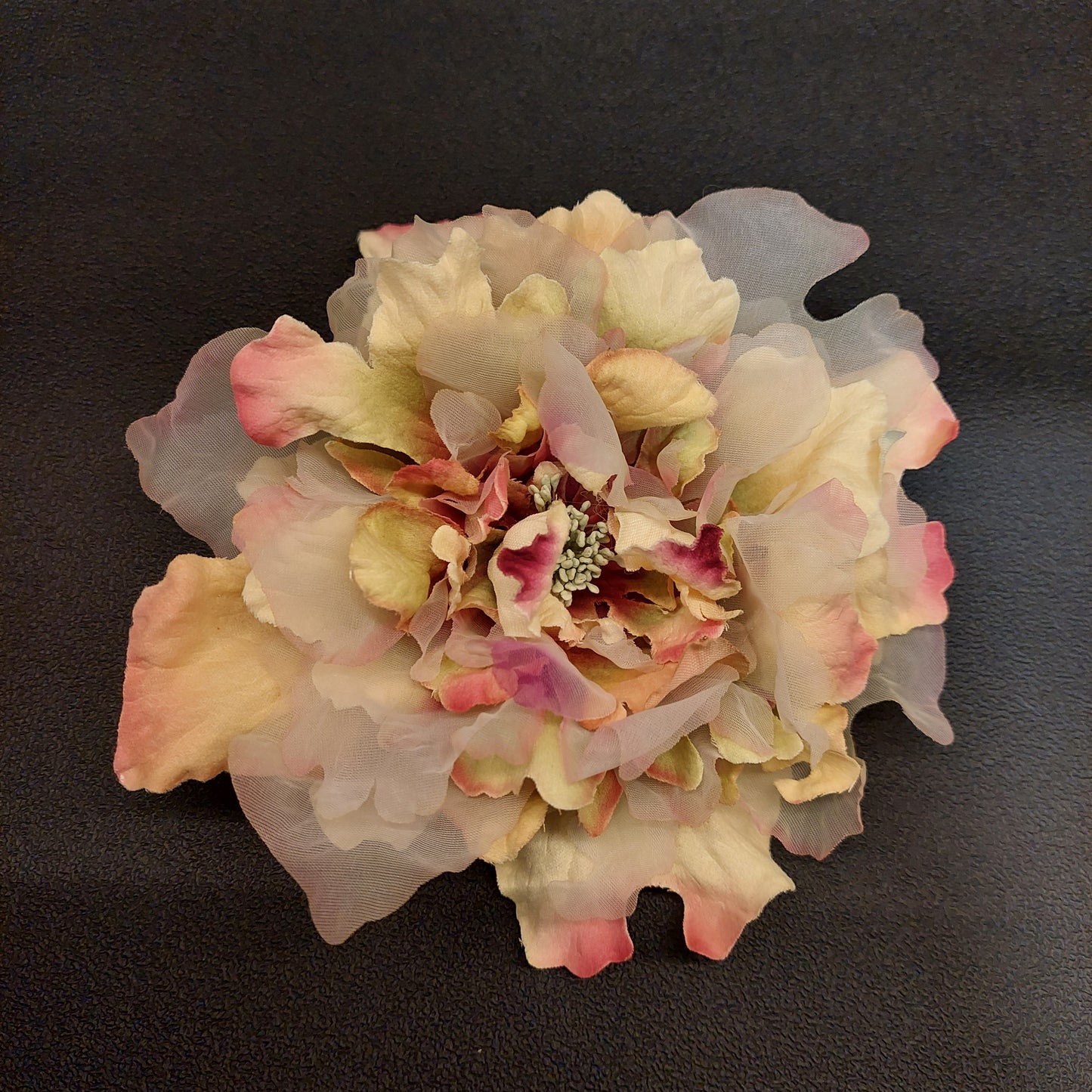 Headpiece And Brooch Flower